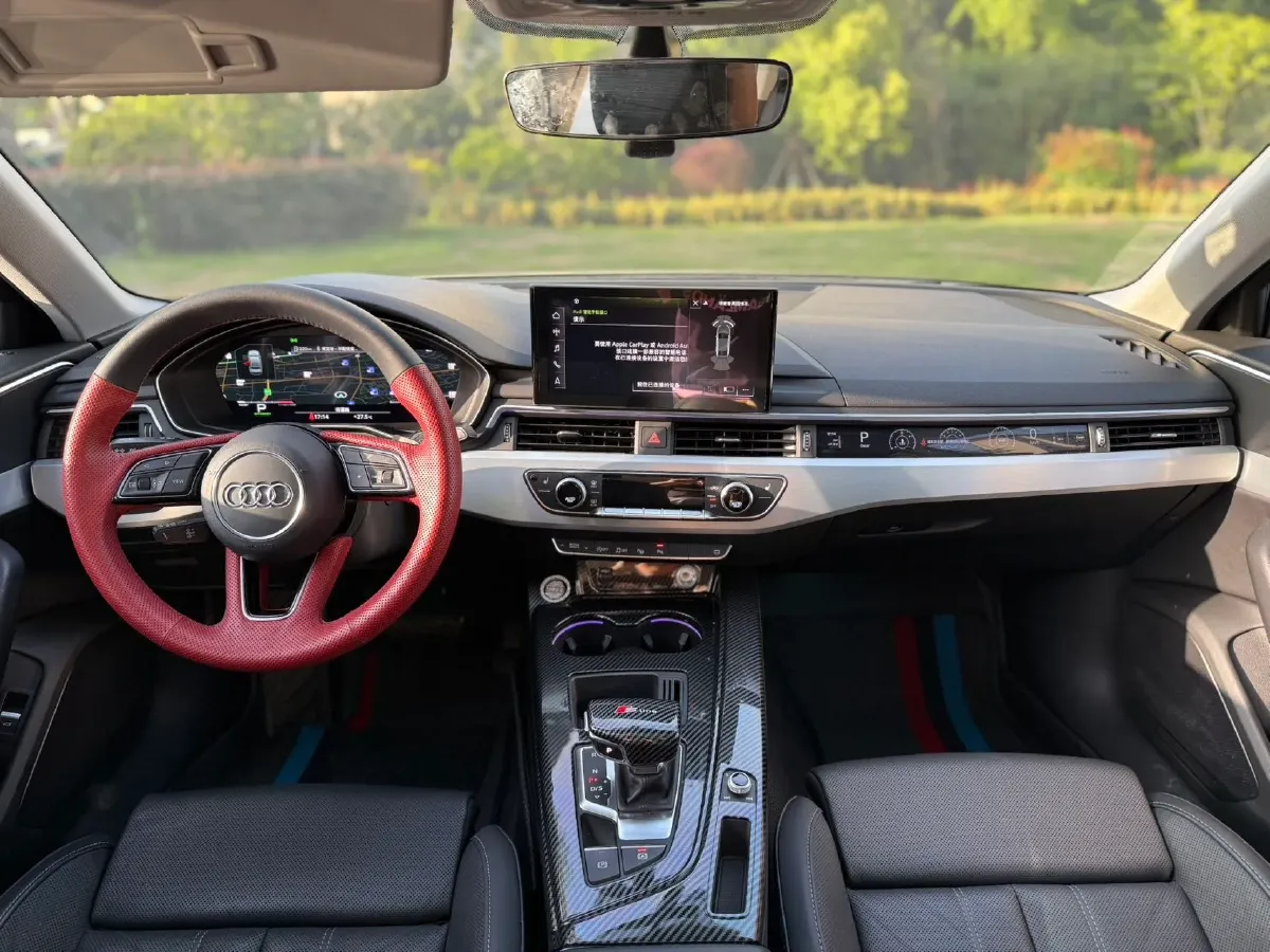 2020 Audi A4L 2.0T 190HP L4 7DCT,autocango,china used car exporter,china ev exporter,chinese used car exporter,chinese used ev exporter