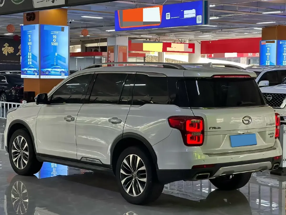 2017 GAC Trumpchi GS8 2.0T 201HP L4 6AT,autocango,china used car exporter,china ev exporter,chinese used car exporter,chinese used ev exporter