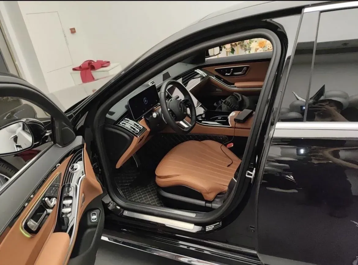 2023 Mercedes-Benz S Class 2.5T 367HP L6 9AT,autocango,china used car exporter,china ev exporter,chinese used car exporter,chinese used ev exporter