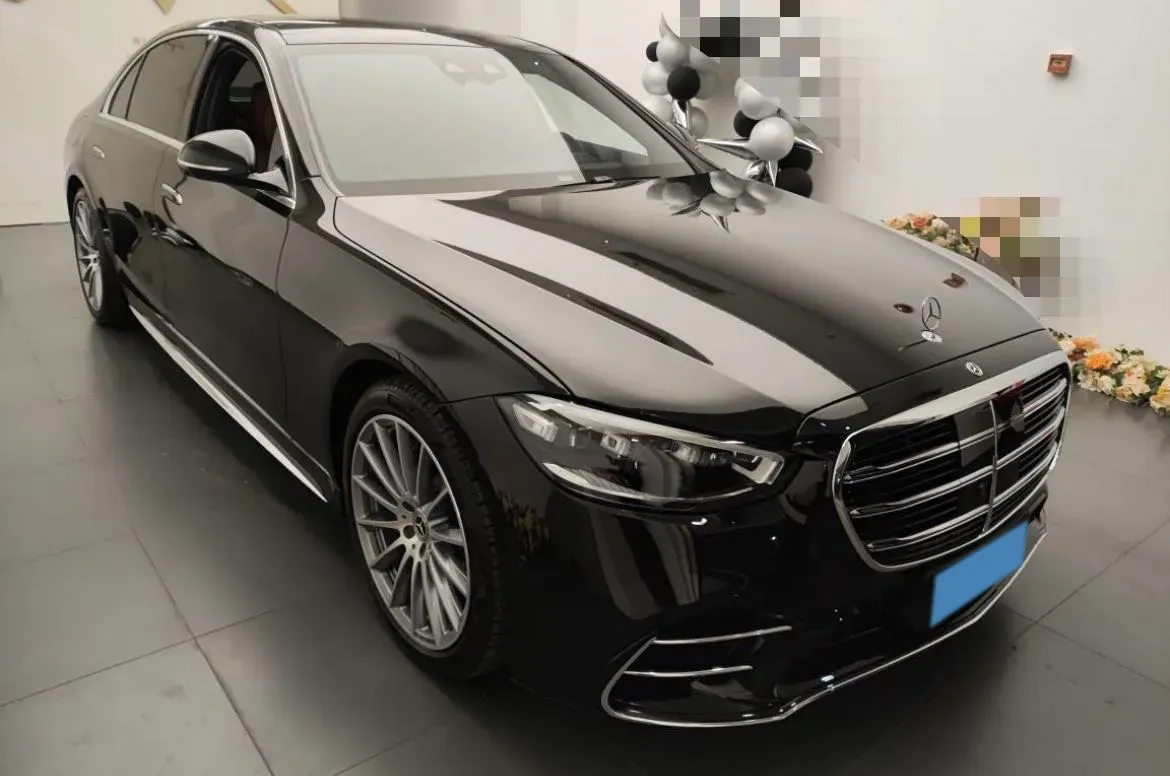 2023 Mercedes-Benz S Class 2.5T 367HP L6 9AT,autocango,china used car exporter,china ev exporter,chinese used car exporter,chinese used ev exporter