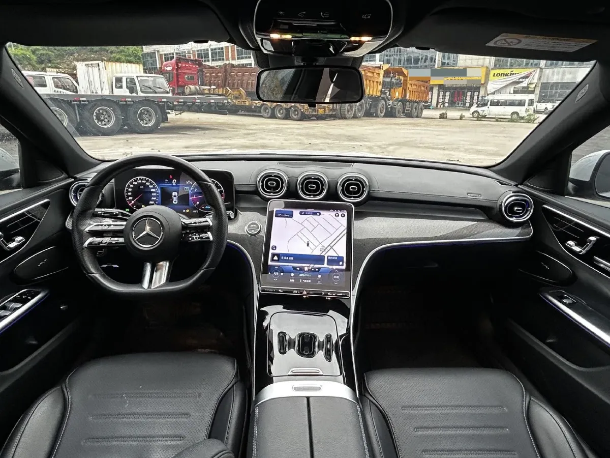 2022 Mercedes-Benz C Class 1.5T 204HP L4 9AT,autocango,china used car exporter,china ev exporter,chinese used car exporter,chinese used ev exporter