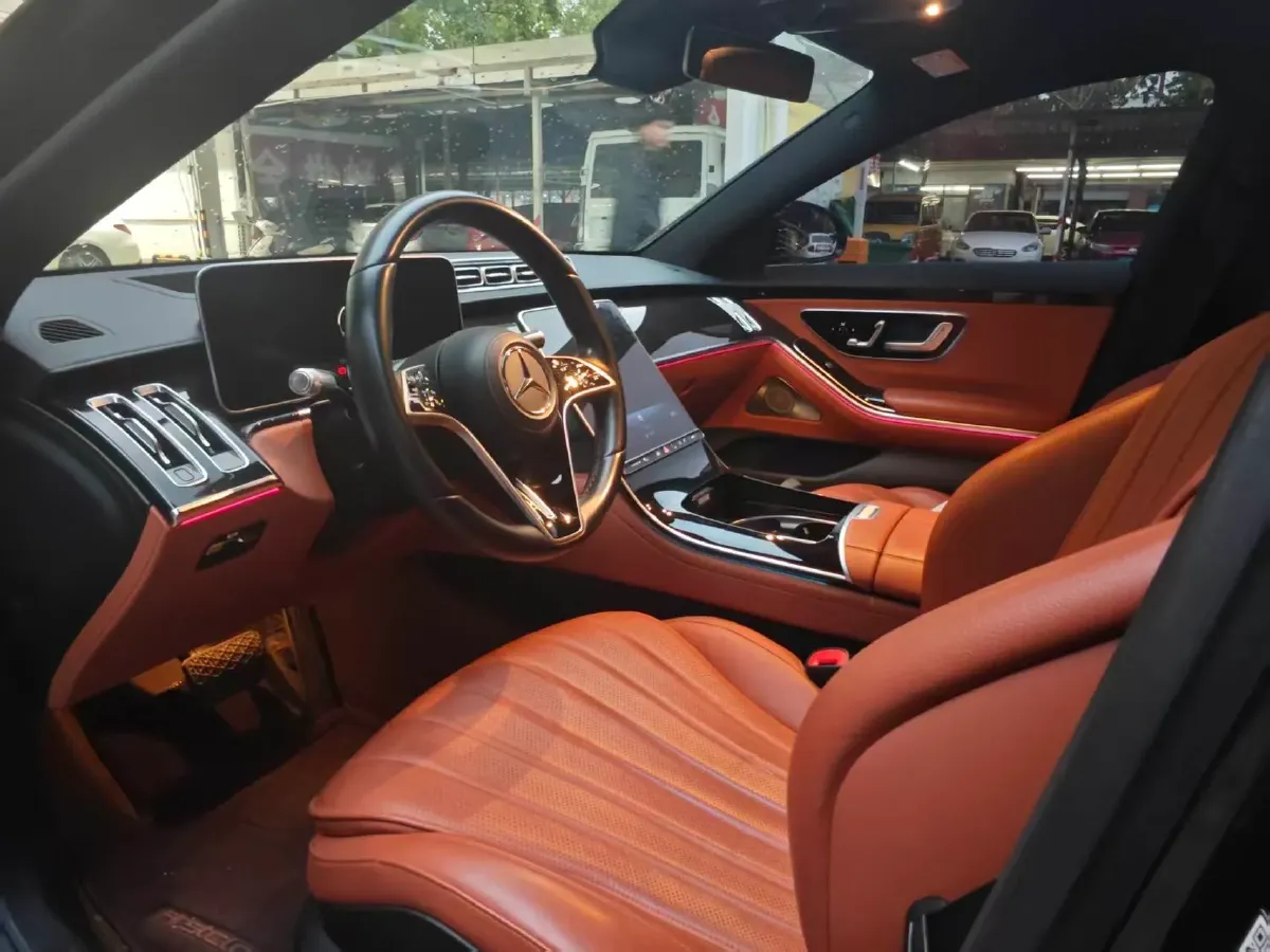 2023 Mercedes-Benz S Class 2.5T 313HP L6 9AT,autocango,china used car exporter,china ev exporter,chinese used car exporter,chinese used ev exporter