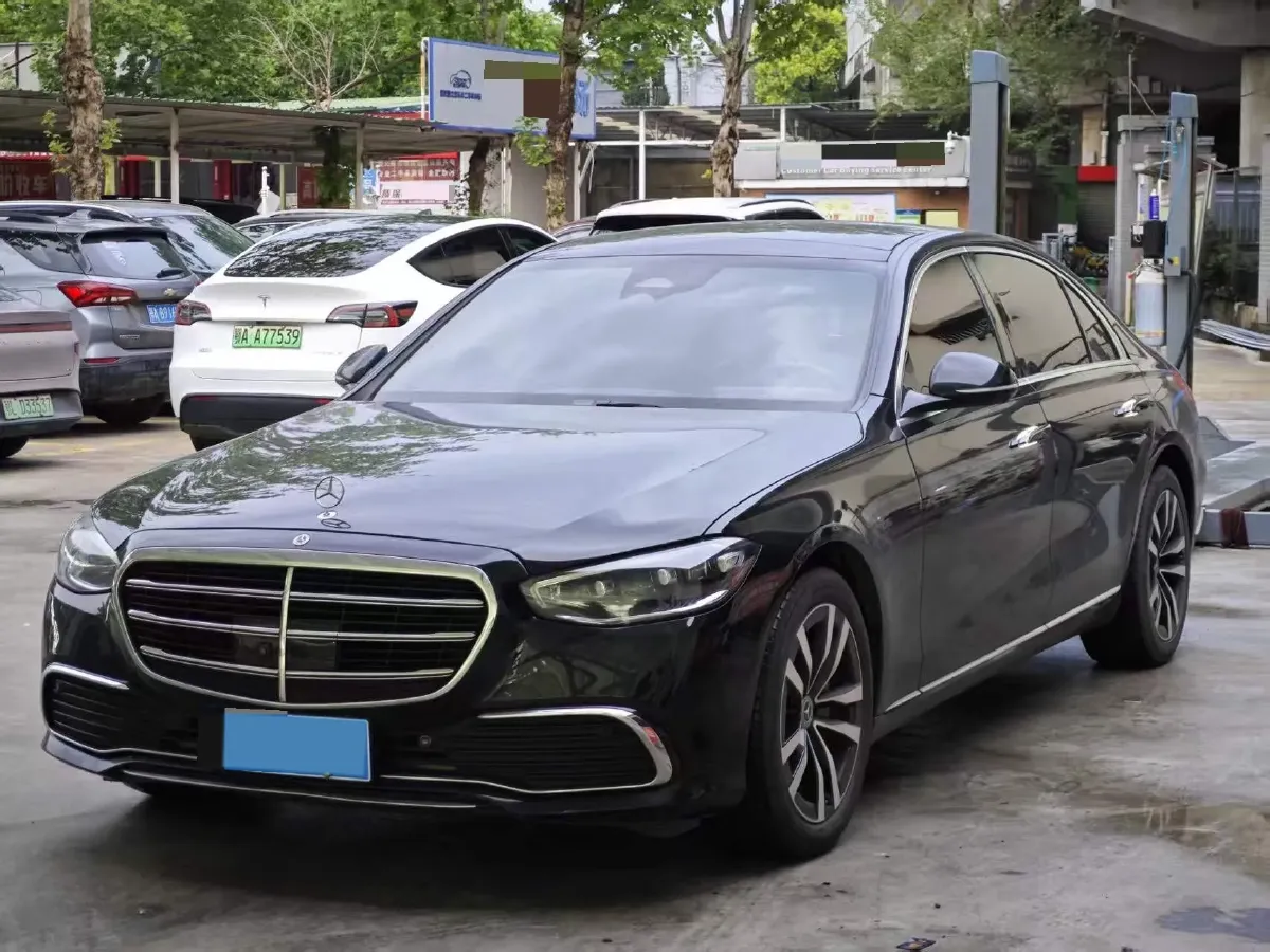 2023 Mercedes-Benz S Class 2.5T 313HP L6 9AT,autocango,china used car exporter,china ev exporter,chinese used car exporter,chinese used ev exporter