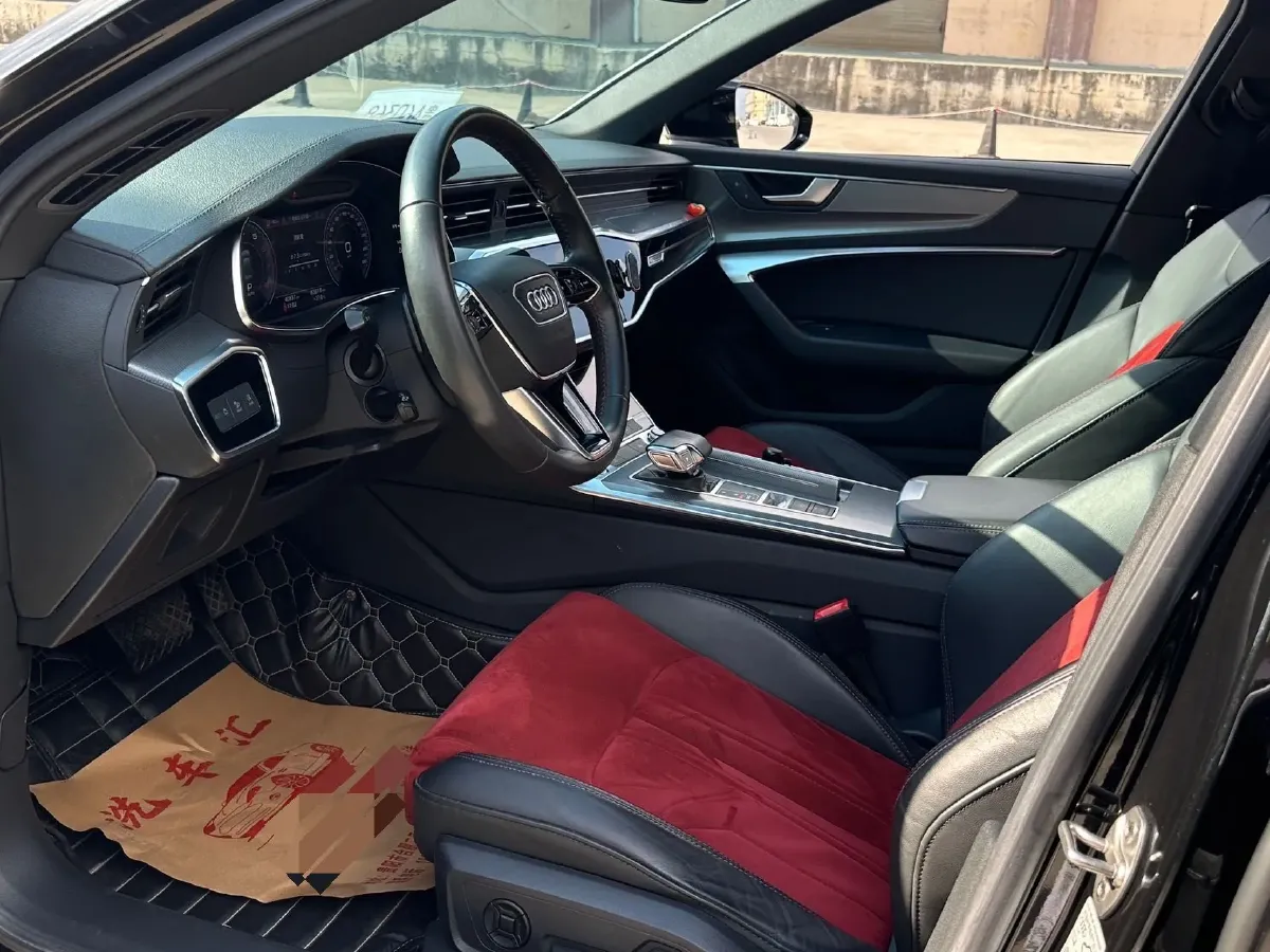 2019 Audi A6L 2.0T 190HP L4 7DCT,autocango,china used car exporter,china ev exporter,chinese used car exporter,chinese used ev exporter