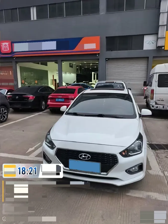 2017 Hyundai Reina 1.4L 95HP L4 4AT,autocango,china used car exporter,china ev exporter,chinese used car exporter,chinese used ev exporter