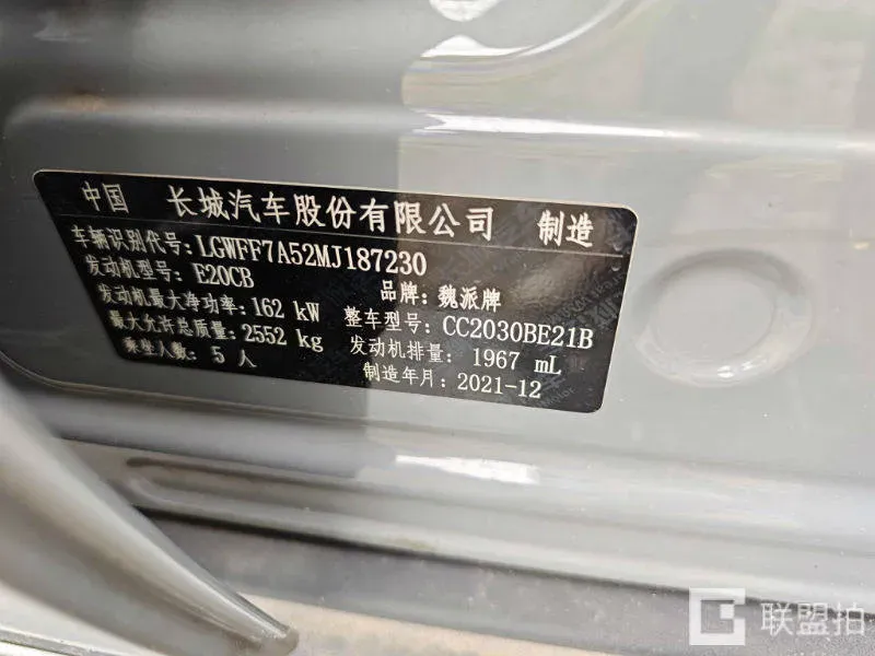 2021 Tank 300 2.0T 227HP L4 8AT,autocango,china used car exporter,china ev exporter,chinese used car exporter,chinese used ev exporter
