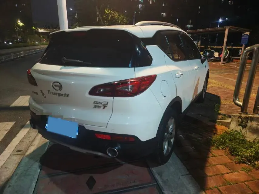 2017 GAC Trumpchi GS3 1.3T 137HP L4 6AT,autocango,china used car exporter,china ev exporter,chinese used car exporter,chinese used ev exporter