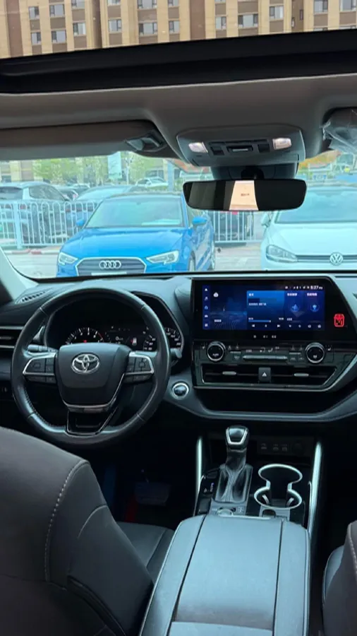2022 Toyota Highlander 2.0T 248HP L4 8AT,autocango,china used car exporter,china ev exporter,chinese used car exporter,chinese used ev exporter