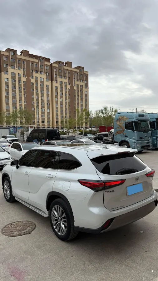 2022 Toyota Highlander 2.0T 248HP L4 8AT,autocango,china used car exporter,china ev exporter,chinese used car exporter,chinese used ev exporter