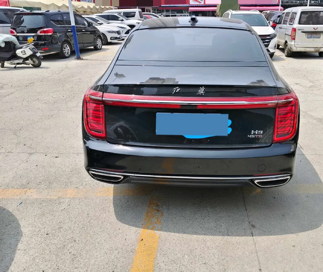 2020 HongQi H9 2.0T 252HP L4 7DCT,autocango,china used car exporter,china ev exporter,chinese used car exporter,chinese used ev exporter
