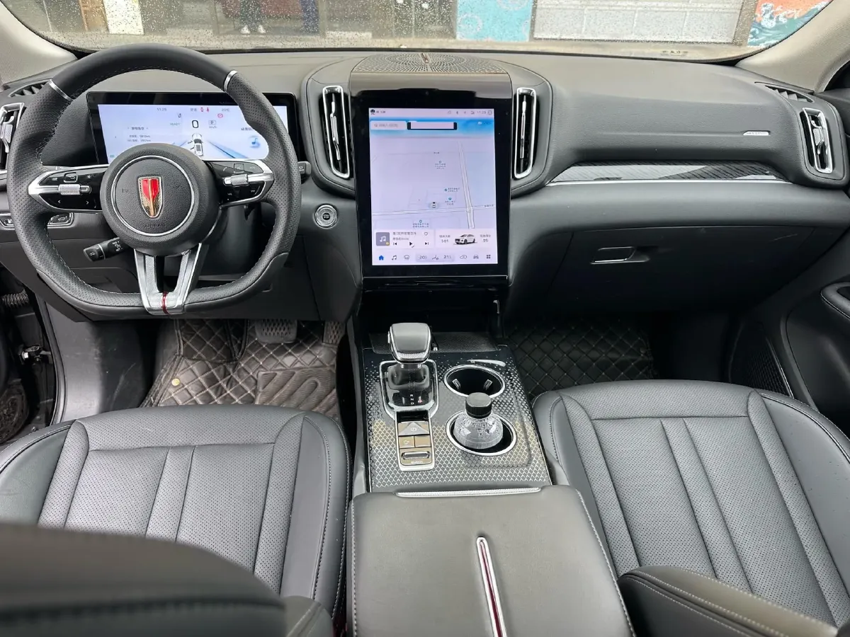 2024 HongQi HS3 1.5T 169HP L4 1DHT PHEV 18.4KWH,autocango,china used car exporter,china ev exporter,chinese used car exporter,chinese used ev exporter