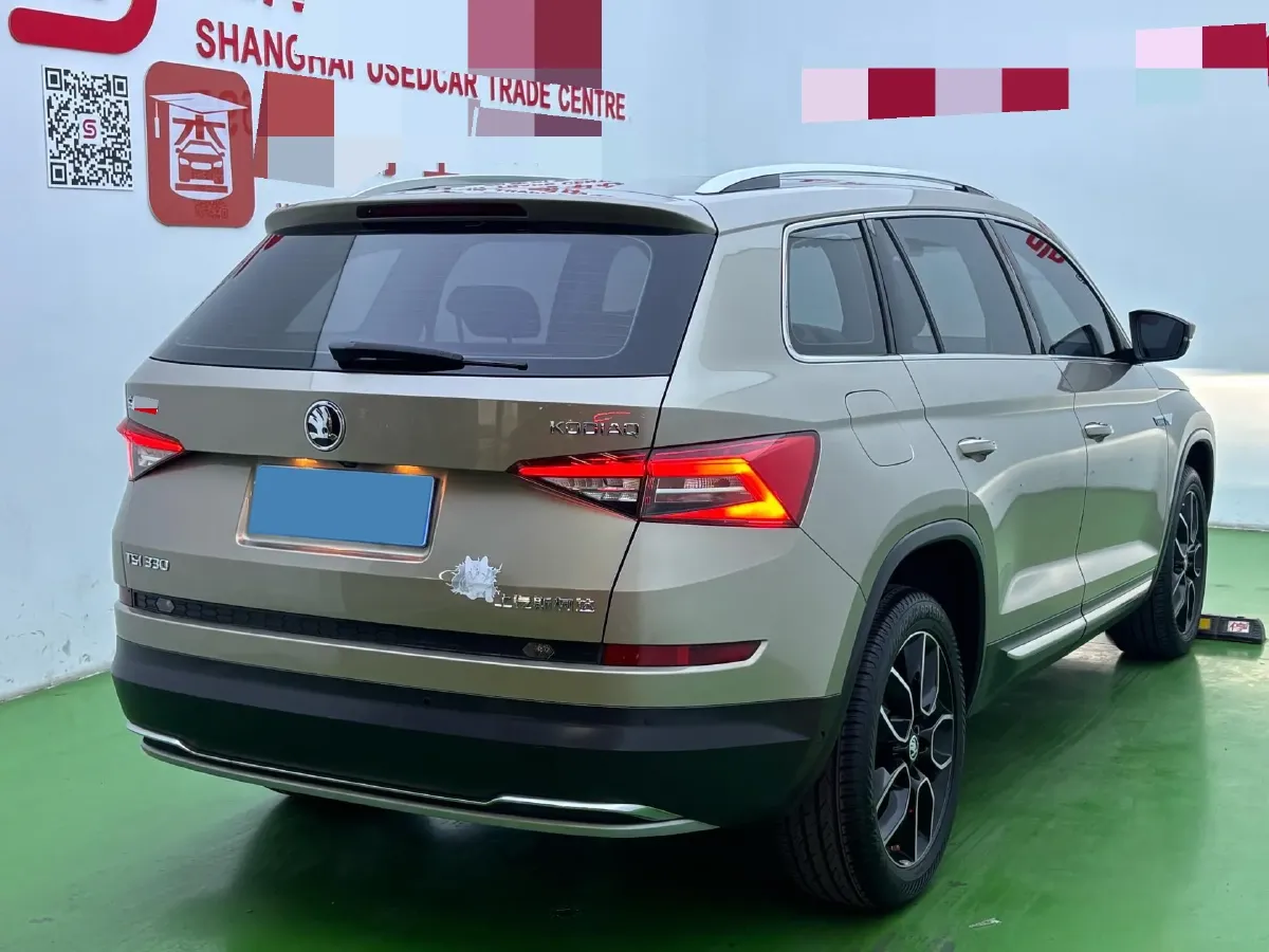 2018 Skoda Kodiak 2.0T 186HP L4 7DCT,autocango,china used car exporter,china ev exporter,chinese used car exporter,chinese used ev exporter