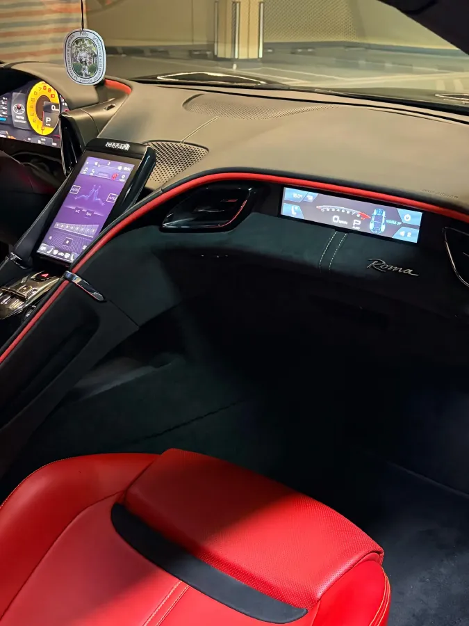 2020 Ferrari Roma 3.9T 620HP V8 8DCT,autocango,china used car exporter,china ev exporter,chinese used car exporter,chinese used ev exporter