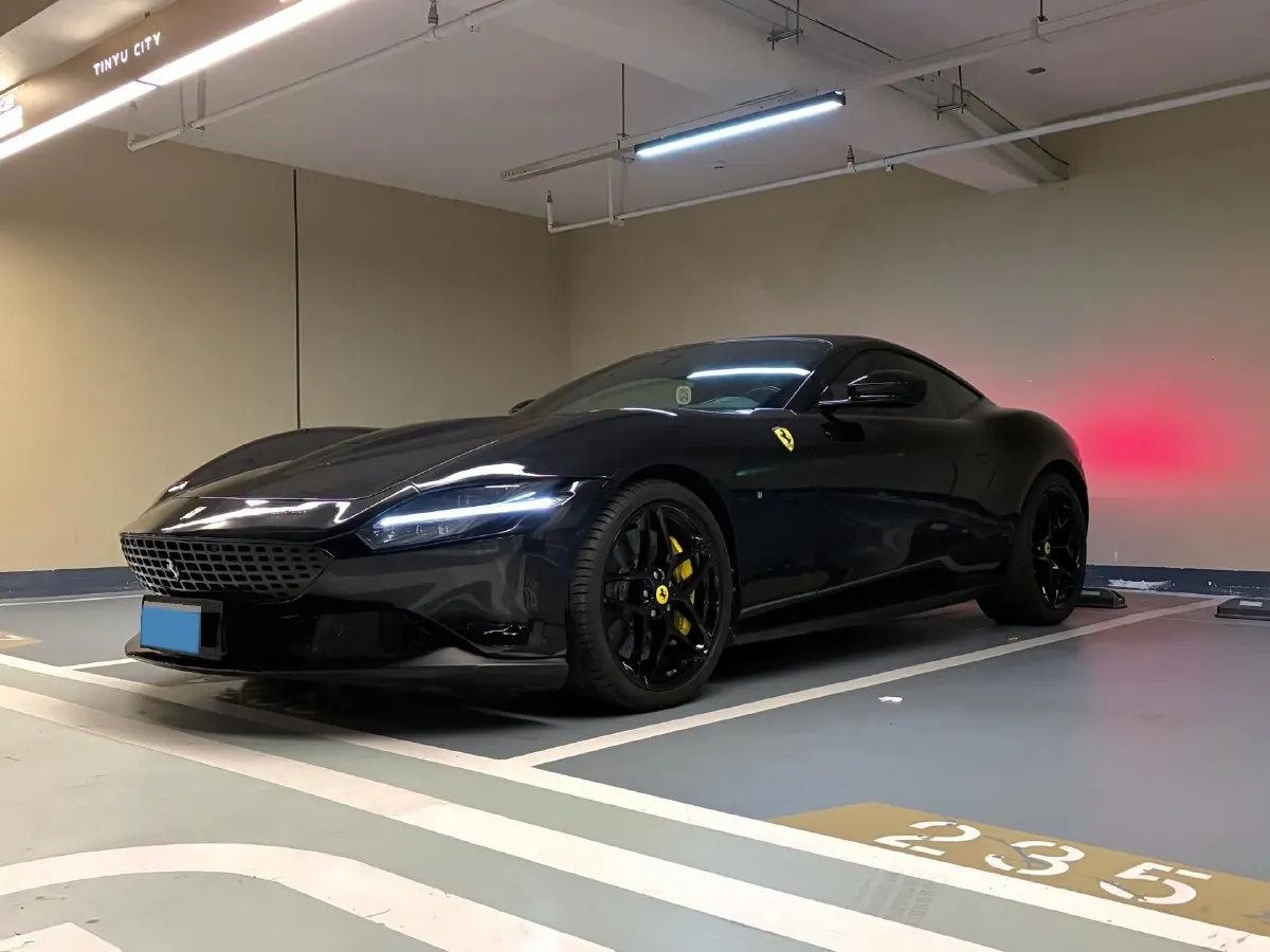 2020 Ferrari Roma 3.9T 620HP V8 8DCT,autocango,china used car exporter,china ev exporter,chinese used car exporter,chinese used ev exporter