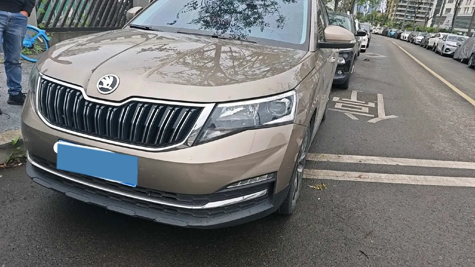 2021 Skoda Kamiq 1.5L 112HP L4 6AT,autocango,china used car exporter,china ev exporter,chinese used car exporter,chinese used ev exporter
