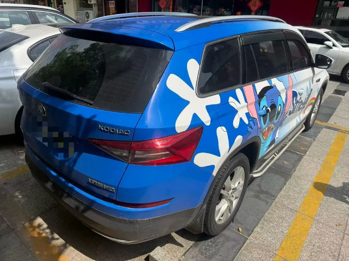 2018 Skoda Kodiak 2.0T 186HP L4 7DCT,autocango,china used car exporter,china ev exporter,chinese used car exporter,chinese used ev exporter