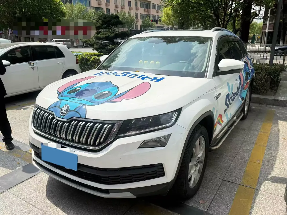 2018 Skoda Kodiak 2.0T 186HP L4 7DCT,autocango,china used car exporter,china ev exporter,chinese used car exporter,chinese used ev exporter