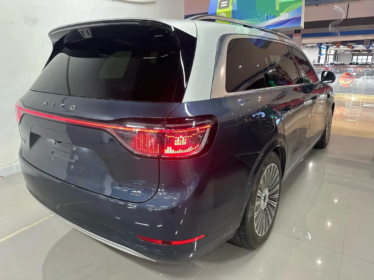 2024 AITO AITO M9 1.5T 152HP L4 REEV 42KWH,autocango,china used car exporter,china ev exporter,chinese used car exporter,chinese used ev exporter
