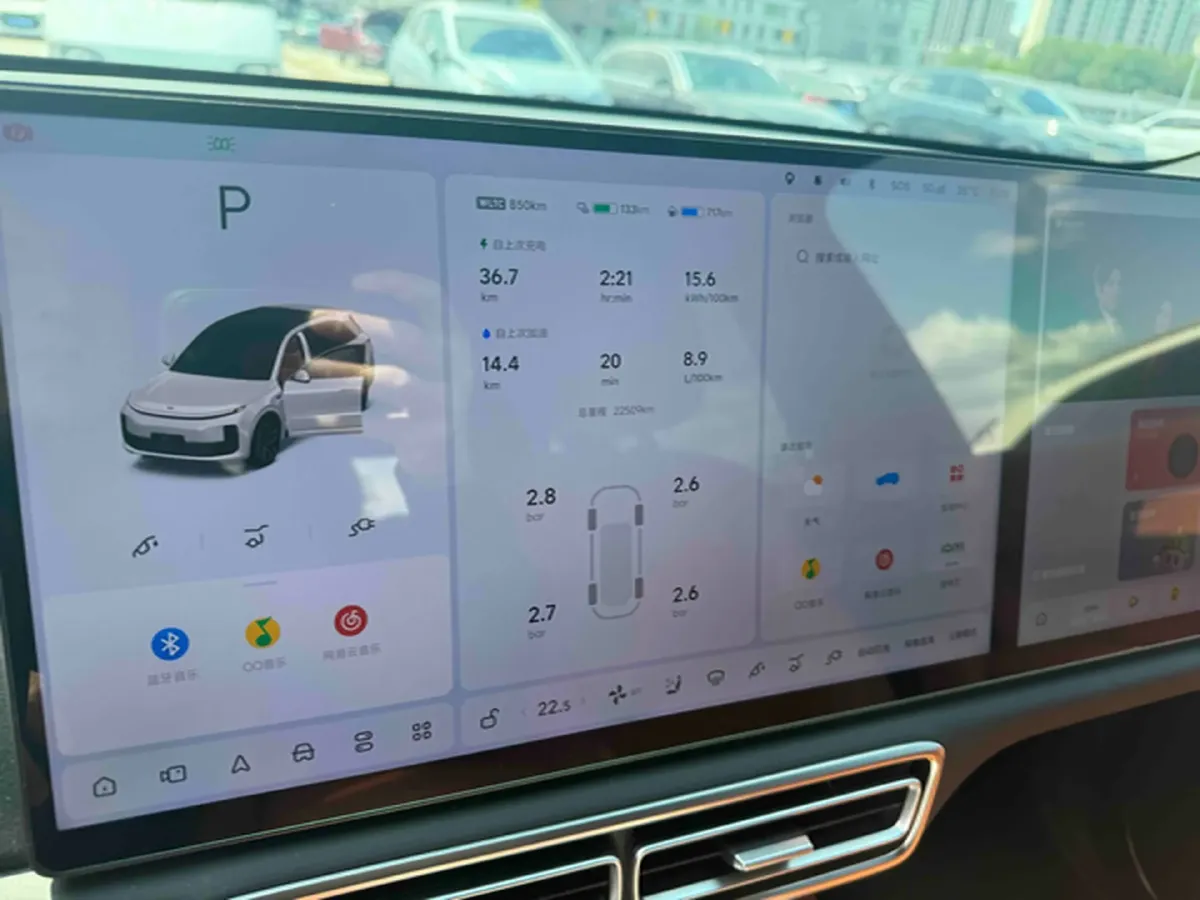 2024 Li L6 Range Extended 154HP L4 REEV 36.8KWH,autocango,china used car exporter,china ev exporter,chinese used car exporter,chinese used ev exporter