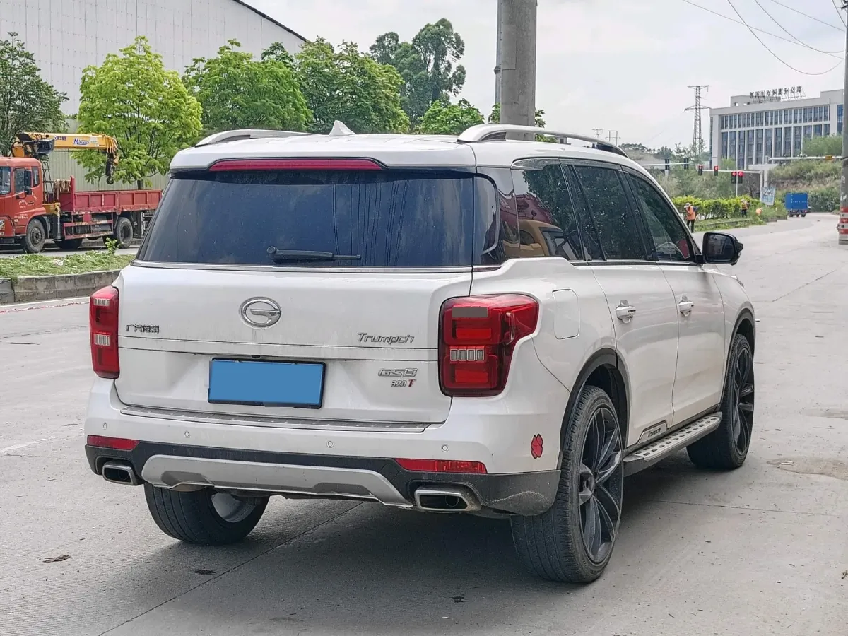 2017 GAC Trumpchi GS8 2.0T 201HP L4 6AT,autocango,china used car exporter,china ev exporter,chinese used car exporter,chinese used ev exporter
