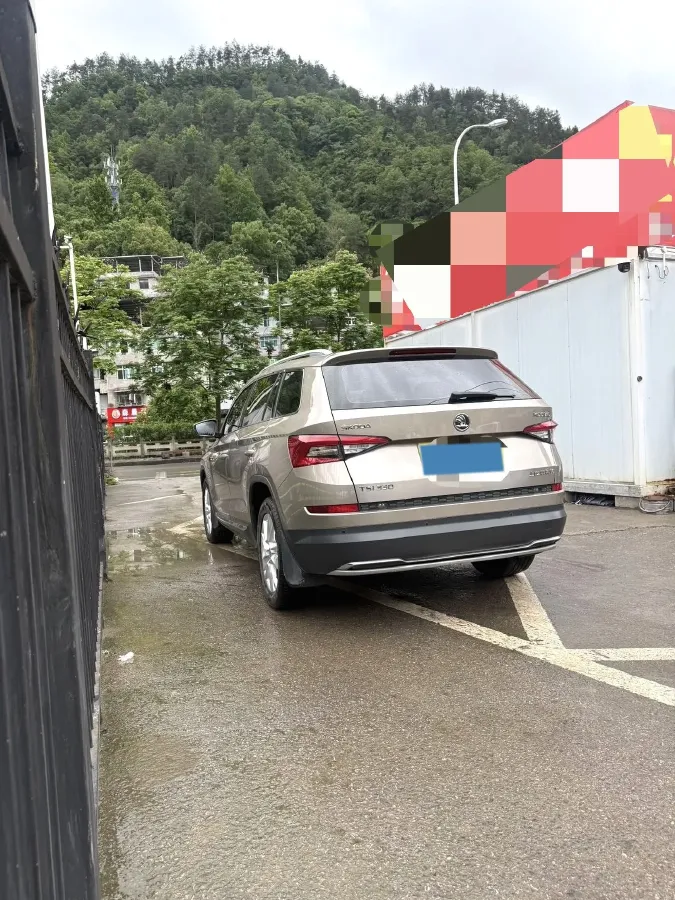 2018 Skoda Kodiak 2.0T 186HP L4 7DCT,autocango,china used car exporter,china ev exporter,chinese used car exporter,chinese used ev exporter