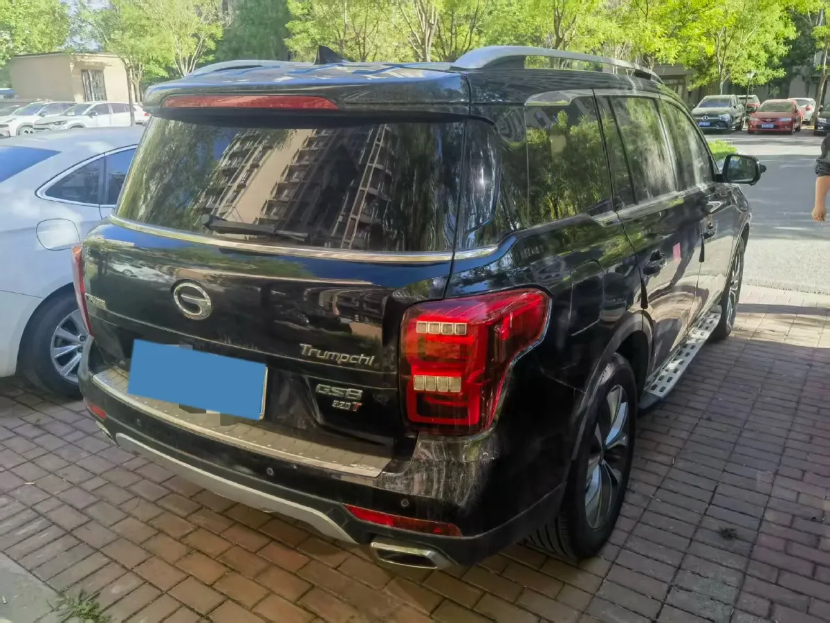 2017 GAC Trumpchi GS8 2.0T 201HP L4 6AT,autocango,china used car exporter,china ev exporter,chinese used car exporter,chinese used ev exporter