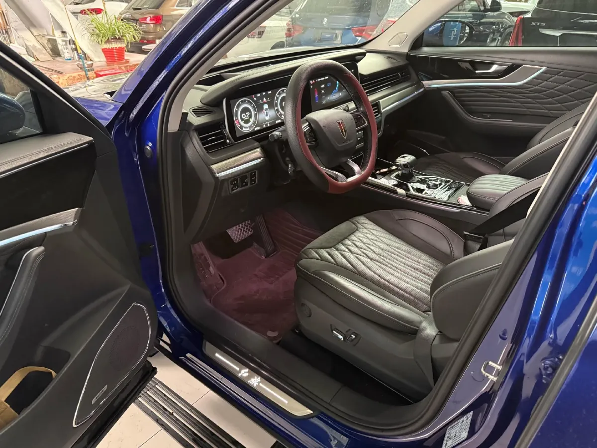 2022 HongQi HS5 2.0T 224HP L4 6AT,autocango,china used car exporter,china ev exporter,chinese used car exporter,chinese used ev exporter