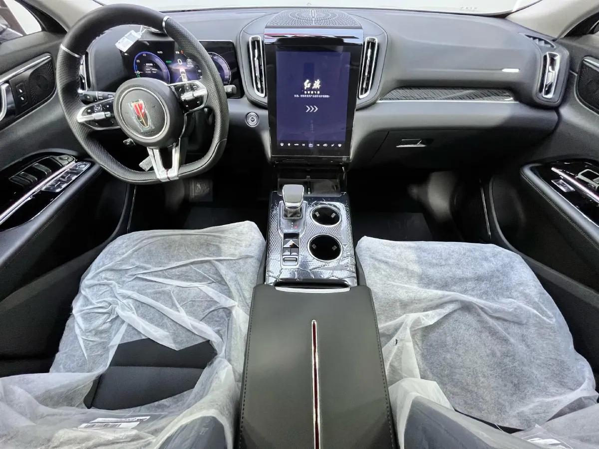 2025 HongQi HS3 1.5T 150HP L4 1DHT PHEV,autocango,china used car exporter,china ev exporter,chinese used car exporter,chinese used ev exporter