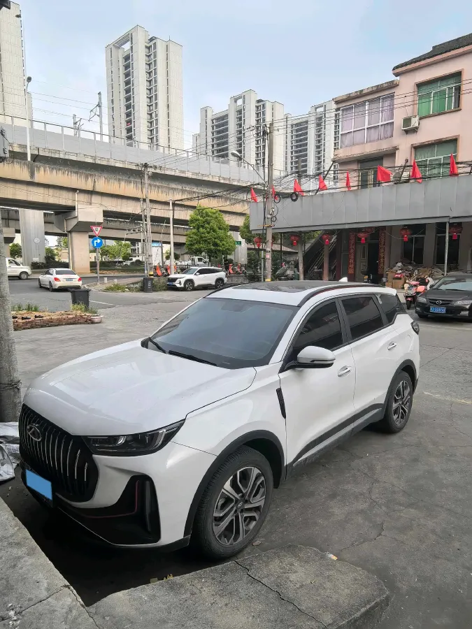 2022 Chery Tiggo 7 Plus 1.6T 197HP L4 7DCT,autocango,china used car exporter,china ev exporter,chinese used car exporter,chinese used ev exporter