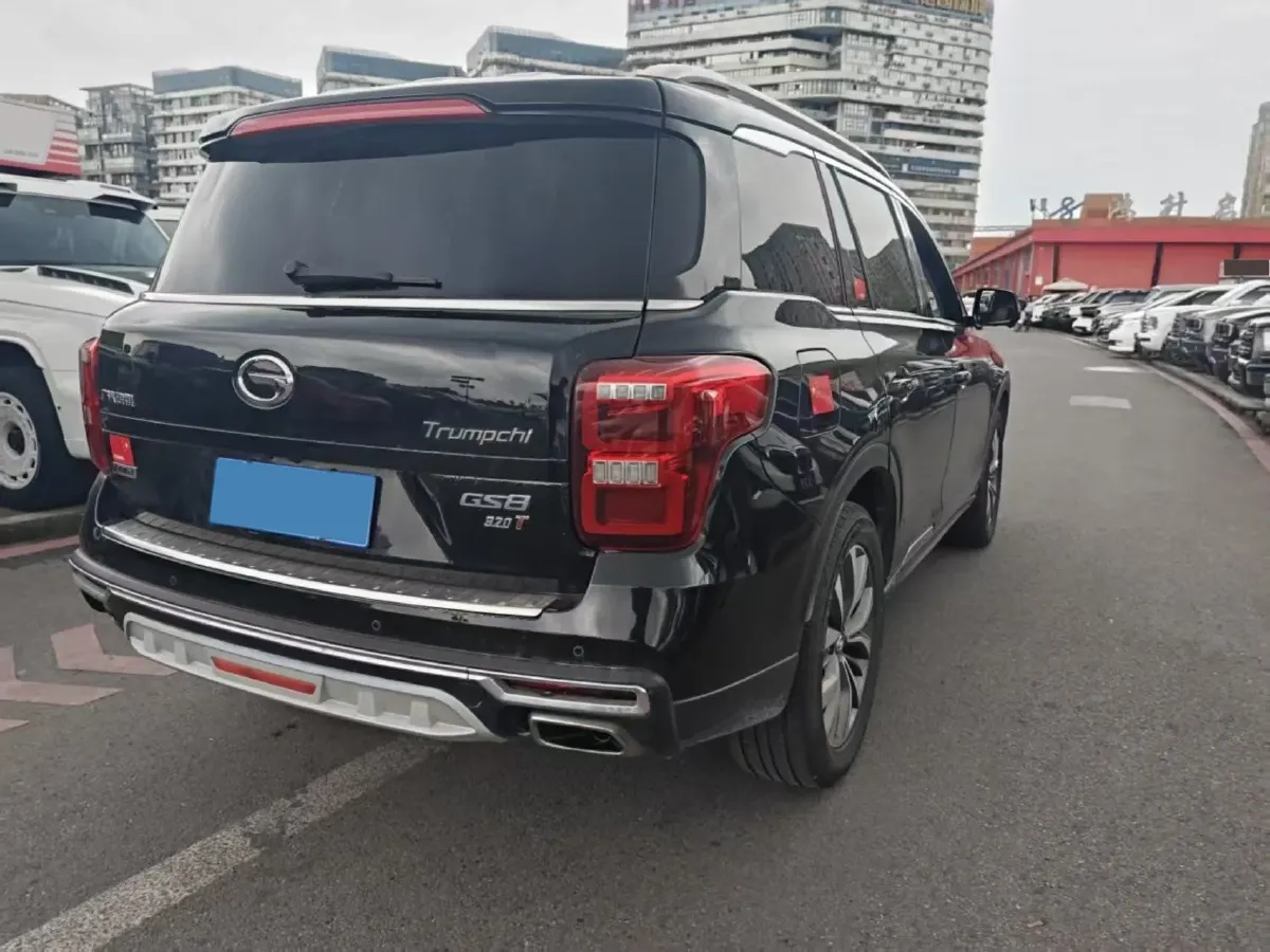2017 GAC Trumpchi GS8 2.0T 201HP L4 6AT,autocango,china used car exporter,china ev exporter,chinese used car exporter,chinese used ev exporter