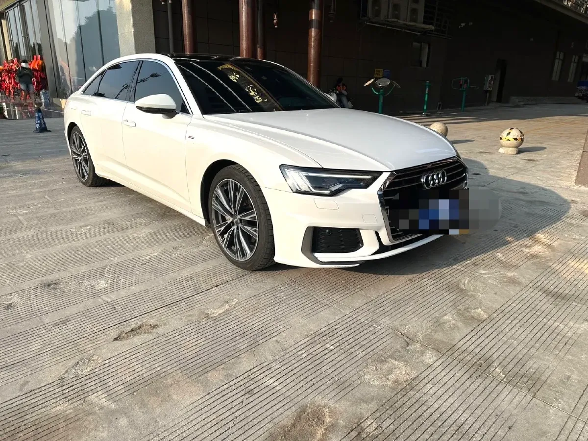 2021 Audi A6L 2.0T 190HP L4 7DCT,autocango,china used car exporter,china ev exporter,chinese used car exporter,chinese used ev exporter