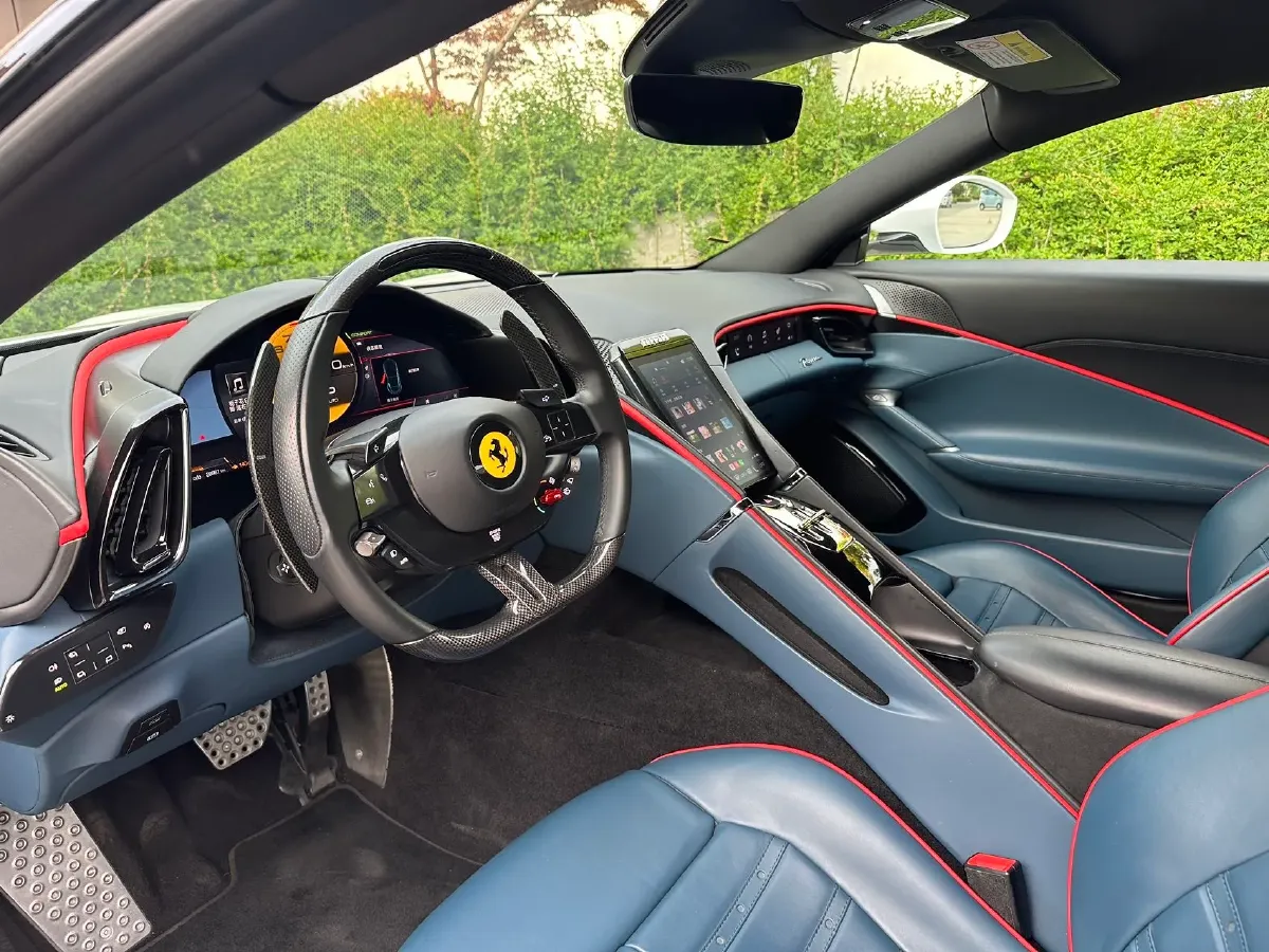 2020 Ferrari Roma 3.9T 620HP V8 8DCT,autocango,china used car exporter,china ev exporter,chinese used car exporter,chinese used ev exporter