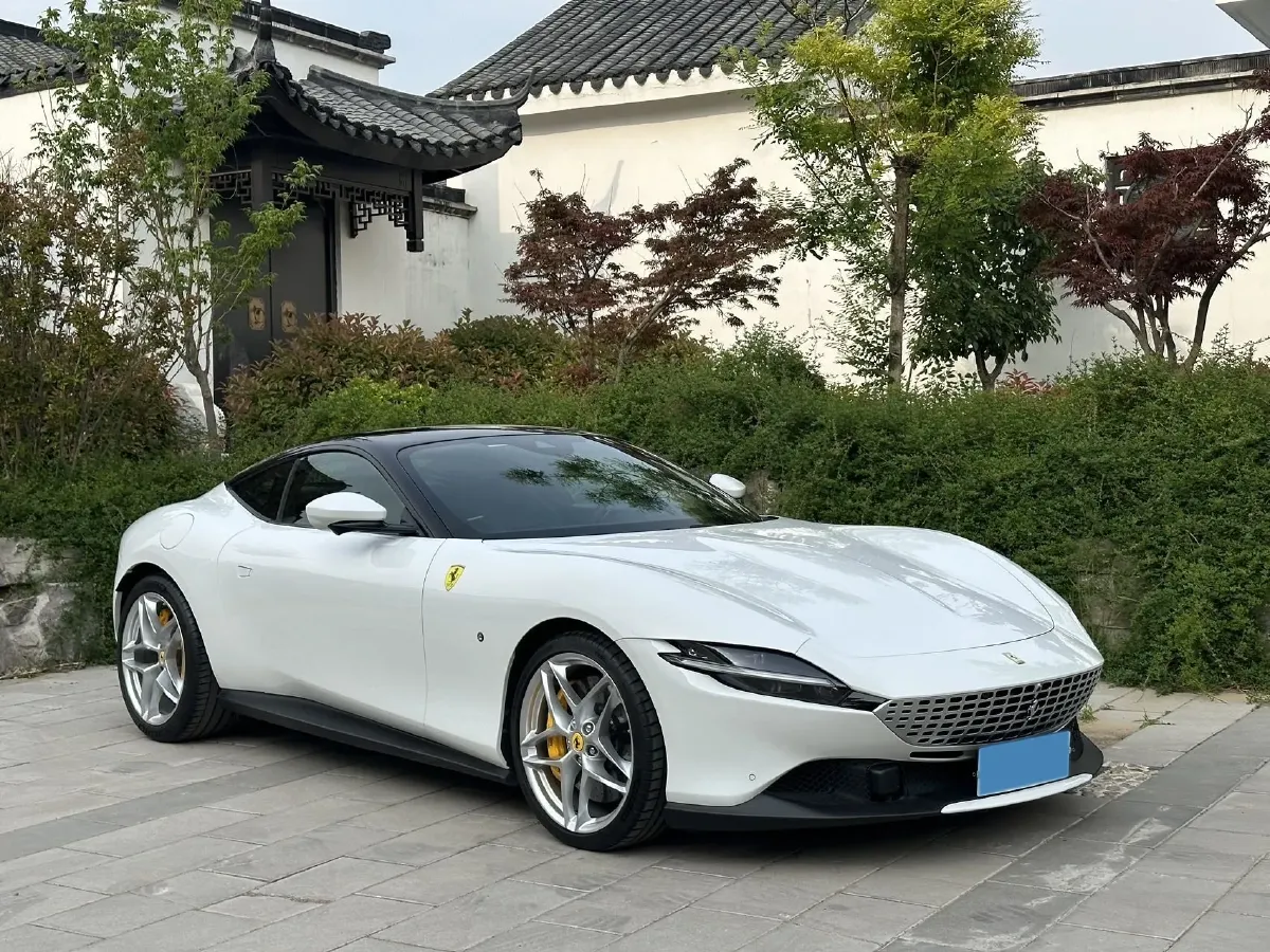 2020 Ferrari Roma 3.9T 620HP V8 8DCT,autocango,china used car exporter,china ev exporter,chinese used car exporter,chinese used ev exporter
