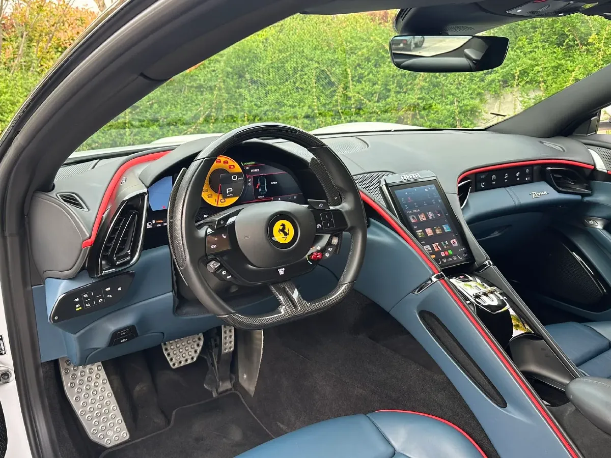 2020 Ferrari Roma 3.9T 620HP V8 8DCT,autocango,china used car exporter,china ev exporter,chinese used car exporter,chinese used ev exporter