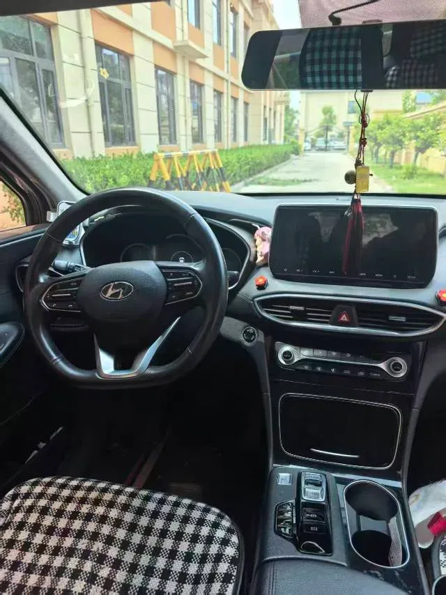 2020 Hyundai Santafe 2.0T 230HP L4 8AT,autocango,china used car exporter,china ev exporter,chinese used car exporter,chinese used ev exporter