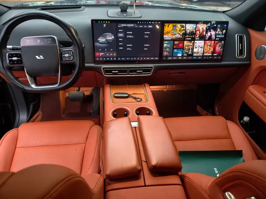 2024 Li L8 Range Extended 154HP REEV 52.3KWH,autocango,china used car exporter,china ev exporter,chinese used car exporter,chinese used ev exporter