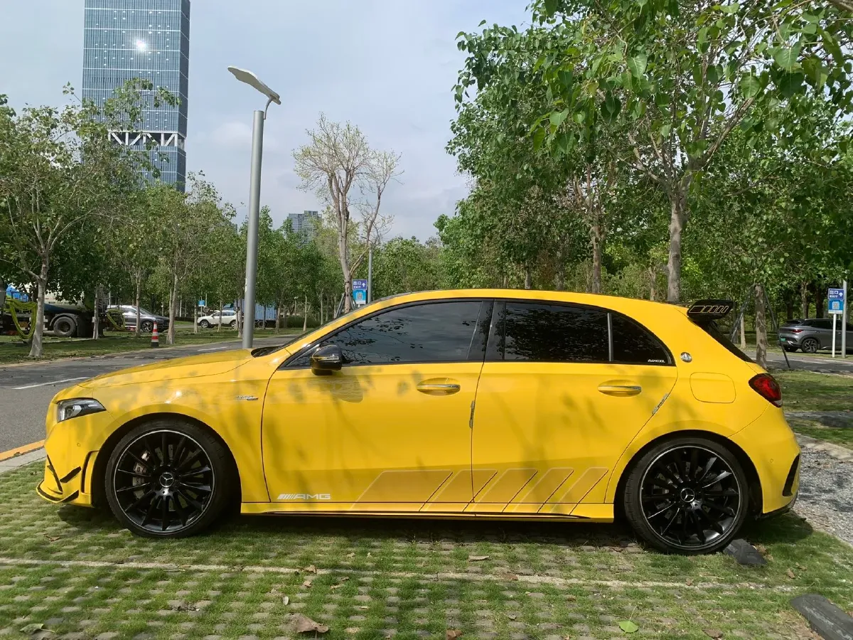 2023 Mercedes-Benz A AMG 2.0T 306HP L4 7DCT,autocango,china used car exporter,china ev exporter,chinese used car exporter,chinese used ev exporter