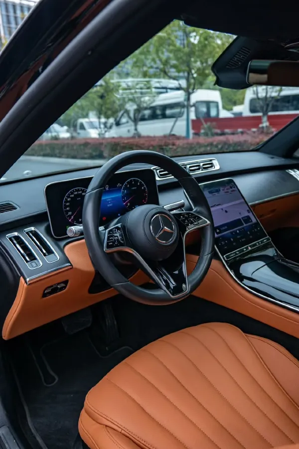 2022 Mercedes-Benz S Class 2.5T 313HP L6 9AT,autocango,china used car exporter,china ev exporter,chinese used car exporter,chinese used ev exporter