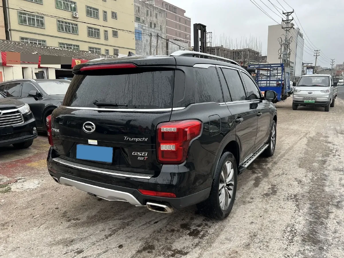 2017 GAC Trumpchi GS8 2.0T 201HP L4 6AT,autocango,china used car exporter,china ev exporter,chinese used car exporter,chinese used ev exporter