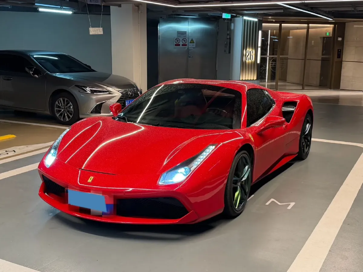 2015 Ferrari 488 3.9T 670HP V8 7DCT,autocango,china used car exporter,china ev exporter,chinese used car exporter,chinese used ev exporter