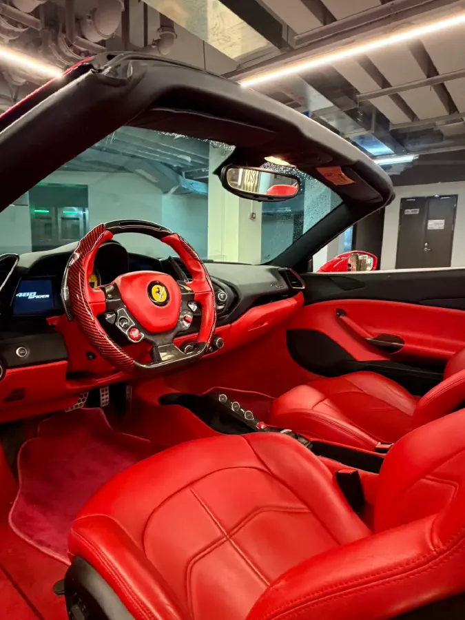 2015 Ferrari 488 3.9T 670HP V8 7DCT,autocango,china used car exporter,china ev exporter,chinese used car exporter,chinese used ev exporter