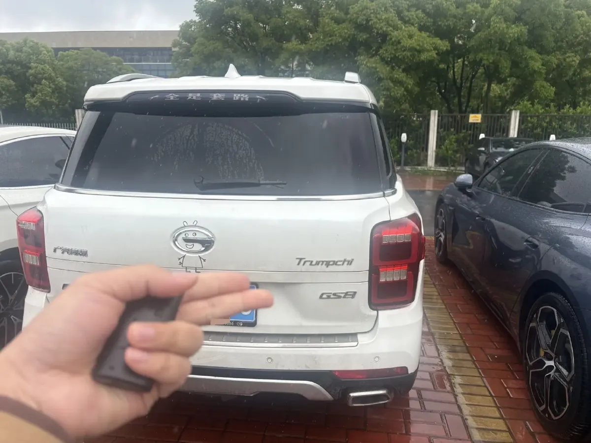 2017 GAC Trumpchi GS8 2.0T 201HP L4 6AT,autocango,china used car exporter,china ev exporter,chinese used car exporter,chinese used ev exporter