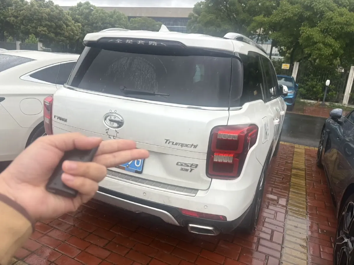 2017 GAC Trumpchi GS8 2.0T 201HP L4 6AT,autocango,china used car exporter,china ev exporter,chinese used car exporter,chinese used ev exporter