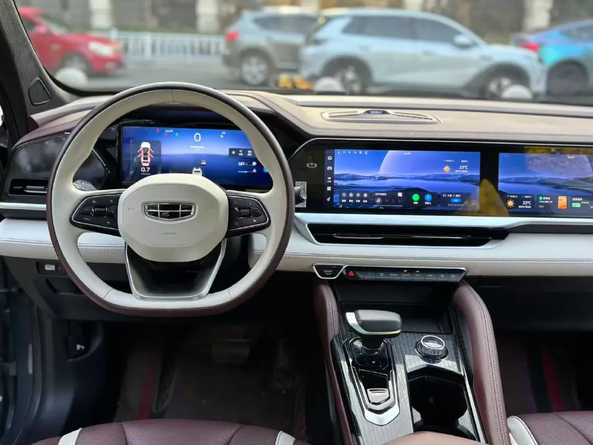 2021 Geely Monjaro 2.0T 218HP L4 7DCT,autocango,china used car exporter,china ev exporter,chinese used car exporter,chinese used ev exporter