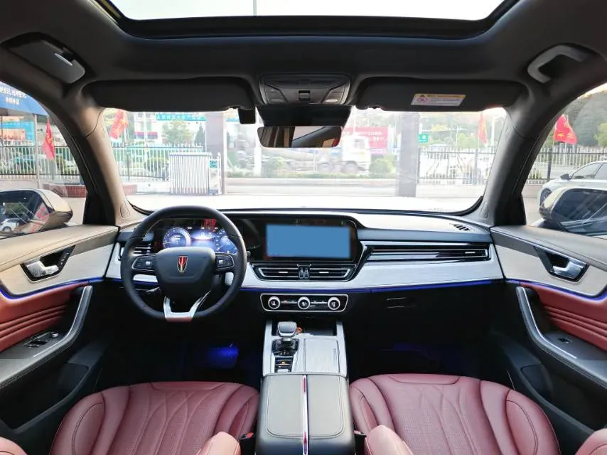 2025 HongQi HS5 2.0T 252HP L4 8AT,autocango,china used car exporter,china ev exporter,chinese used car exporter,chinese used ev exporter