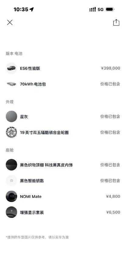 2019 NIO ES6 BEV 70KWH,autocango,china used car exporter,china ev exporter,chinese used car exporter,chinese used ev exporter