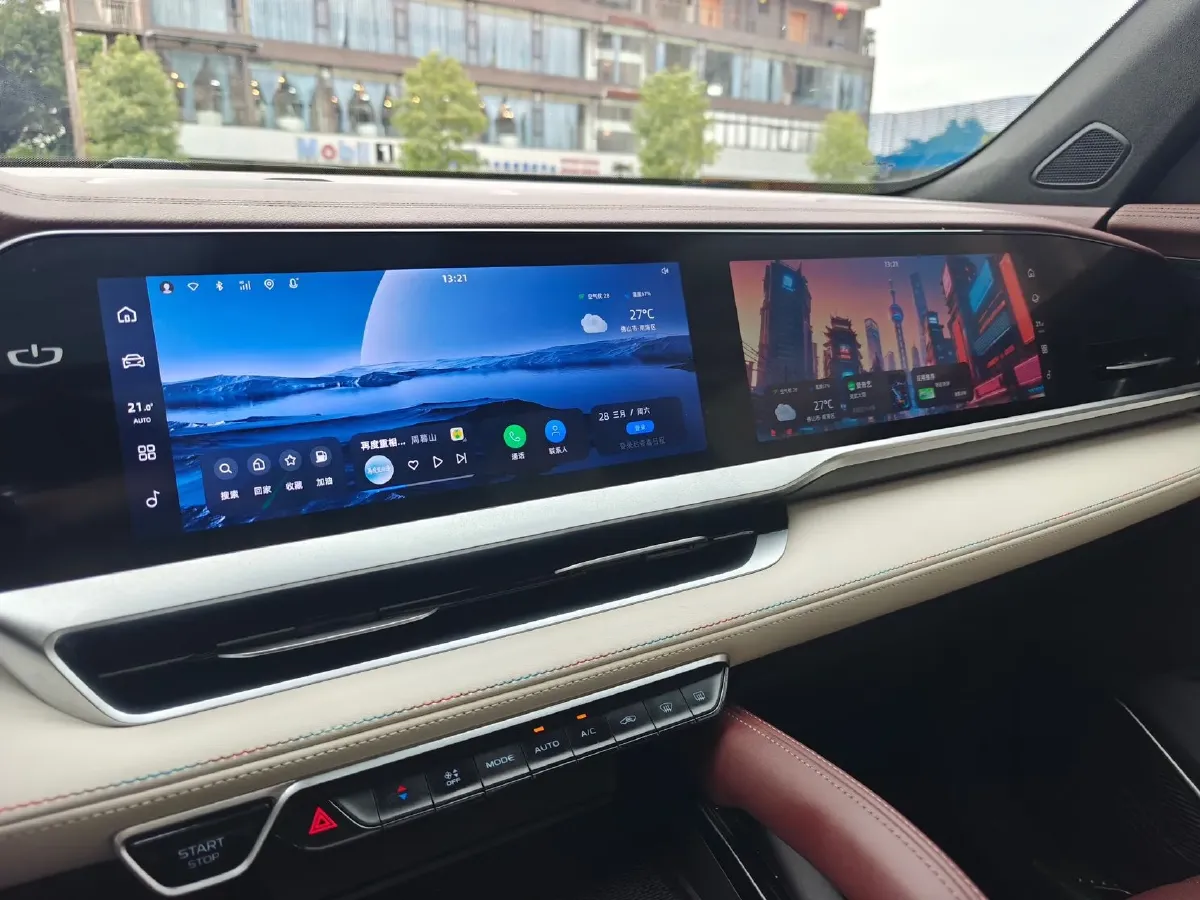 2021 Geely Monjaro 2.0T 218HP L4 7DCT,autocango,china used car exporter,china ev exporter,chinese used car exporter,chinese used ev exporter