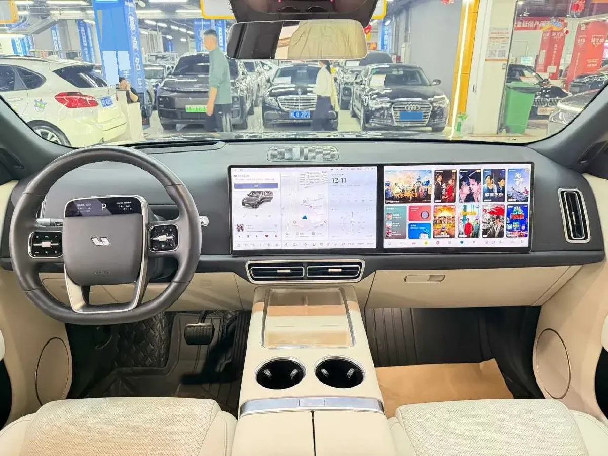 2022 Li L9 Range Extended 154HP REEV 42.6KWH,autocango,china used car exporter,china ev exporter,chinese used car exporter,chinese used ev exporter