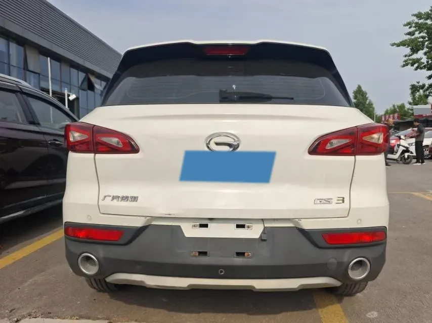 2017 GAC Trumpchi GS3 1.5L 114HP L4 6AT,autocango,china used car exporter,china ev exporter,chinese used car exporter,chinese used ev exporter