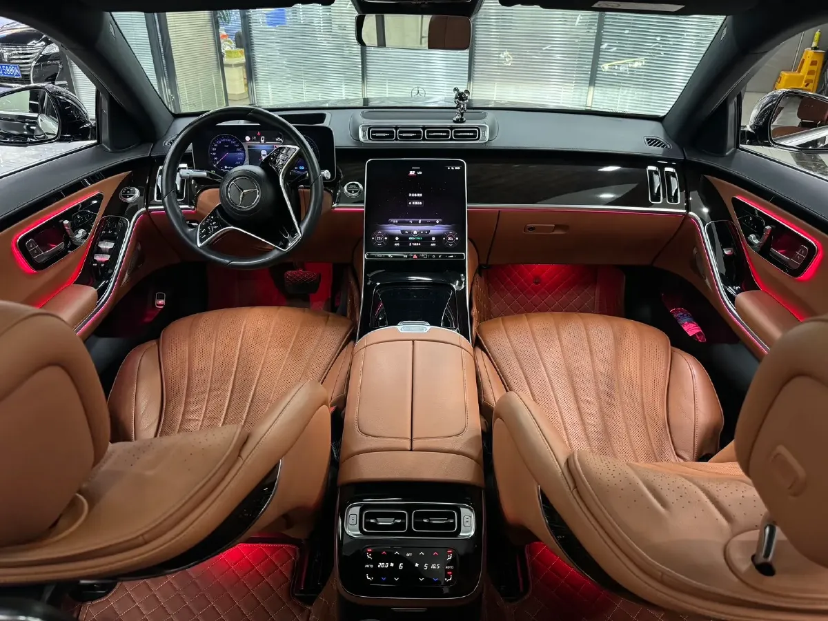 2021 Mercedes-Benz S Class 3.0T 313HP L6 9AT,autocango,china used car exporter,china ev exporter,chinese used car exporter,chinese used ev exporter